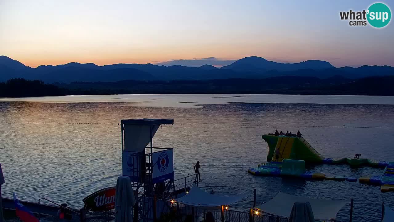 Webcam Lago di Velenje – Spiaggia di Velenje in diretta