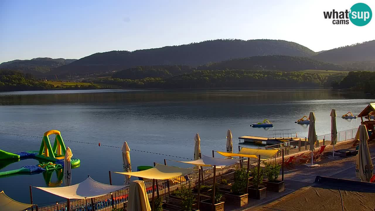 Web kamera Velenjsko jezero – Plaža Velenje uživo