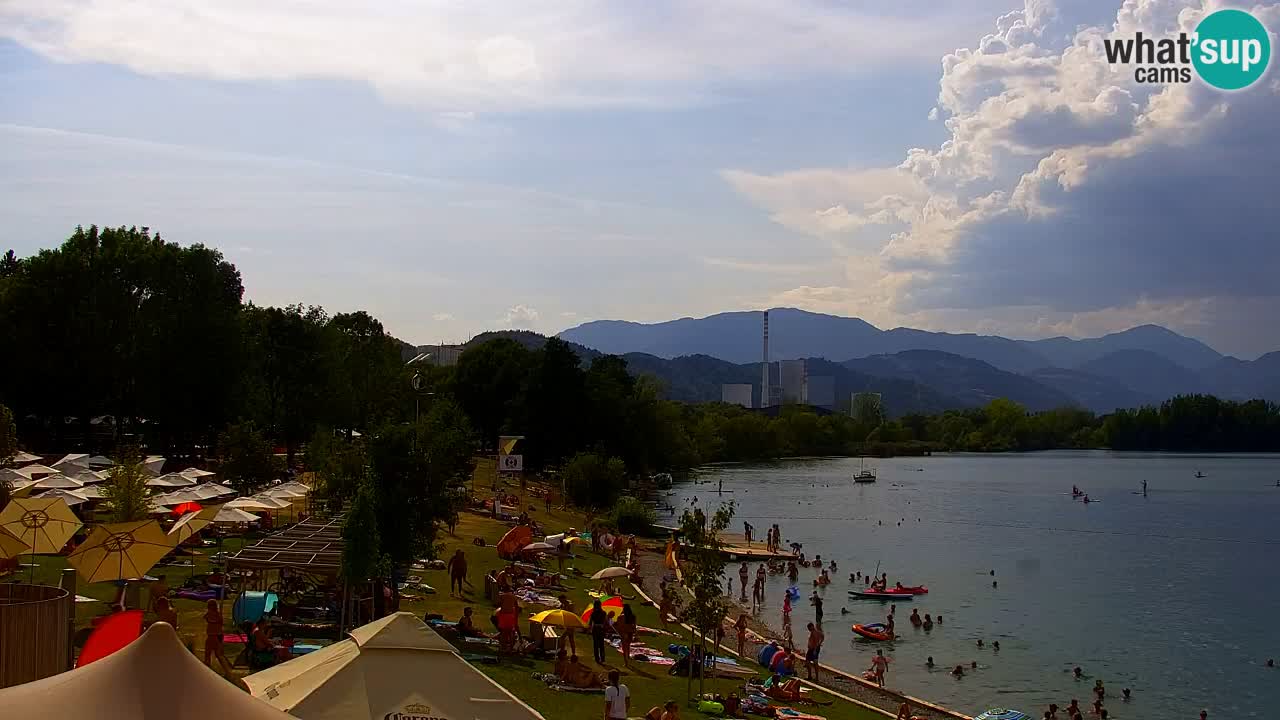 Webcam Lago di Velenje – Spiaggia di Velenje in diretta