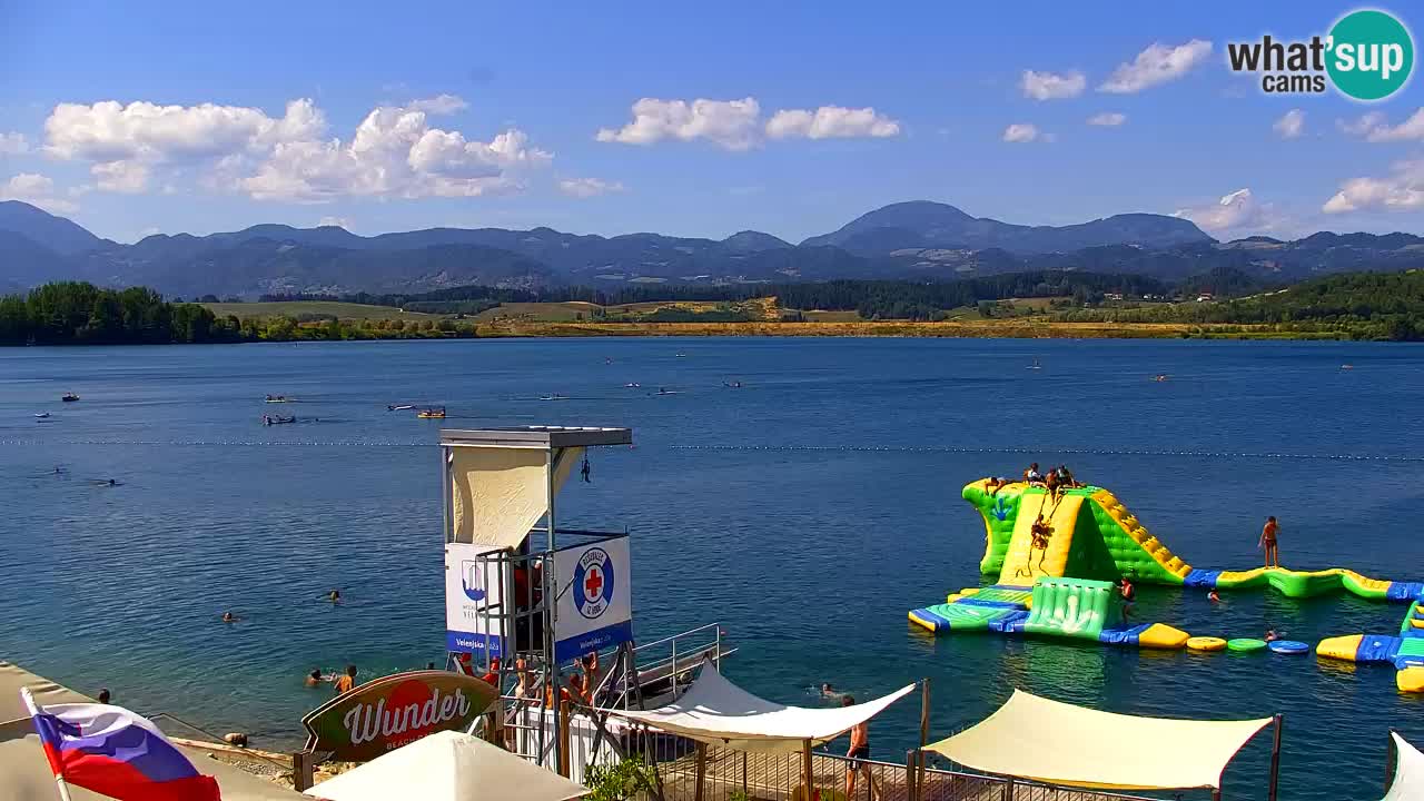 Velenje Lake Webcam – Live from Velenje Beach