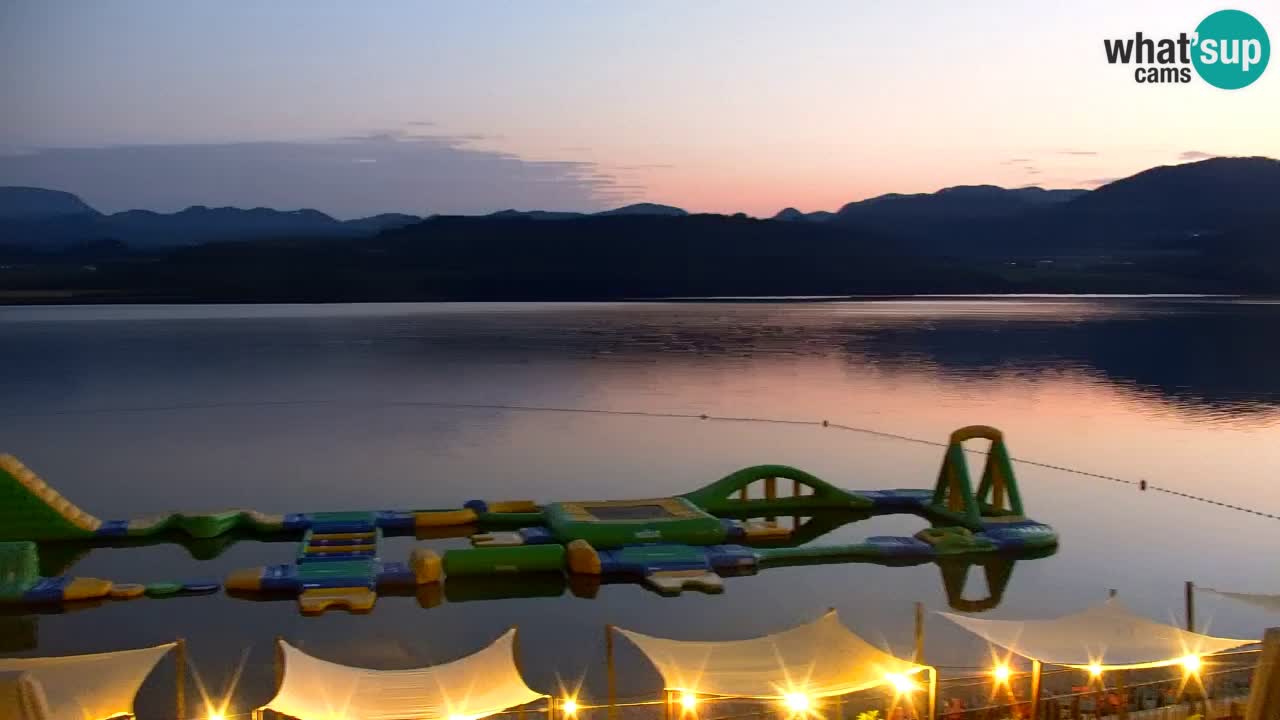 Webcam lago Velenje – Vista en directo desde Velenje Beach