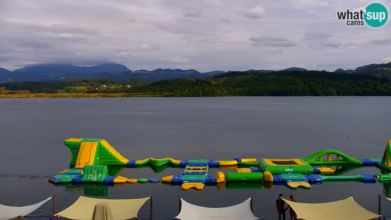 Webcam lac de Velenje – Vue en direct depuis Velenje Beach