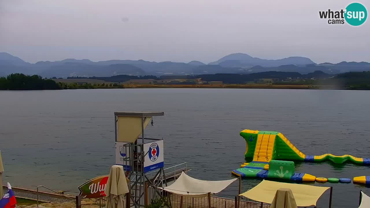 Webcam Lago di Velenje – Spiaggia di Velenje in diretta