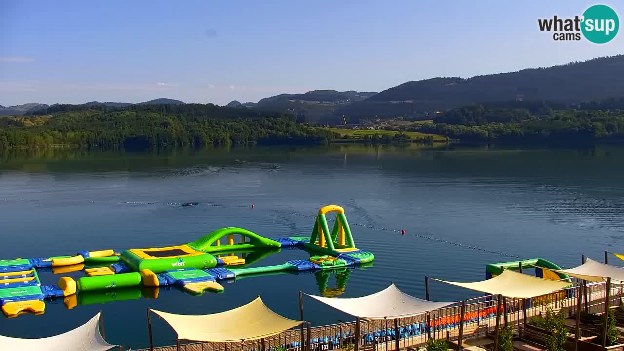 Webcam Lago di Velenje – Spiaggia di Velenje in diretta