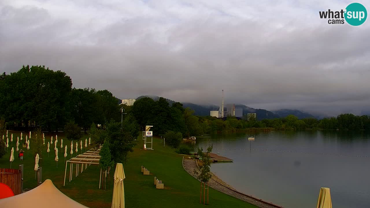 Webcam Lago di Velenje – Spiaggia di Velenje in diretta