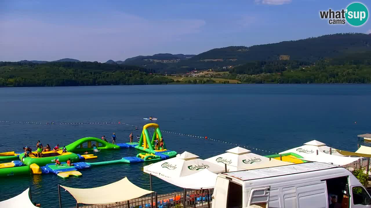 Webcam Lago di Velenje – Spiaggia di Velenje in diretta