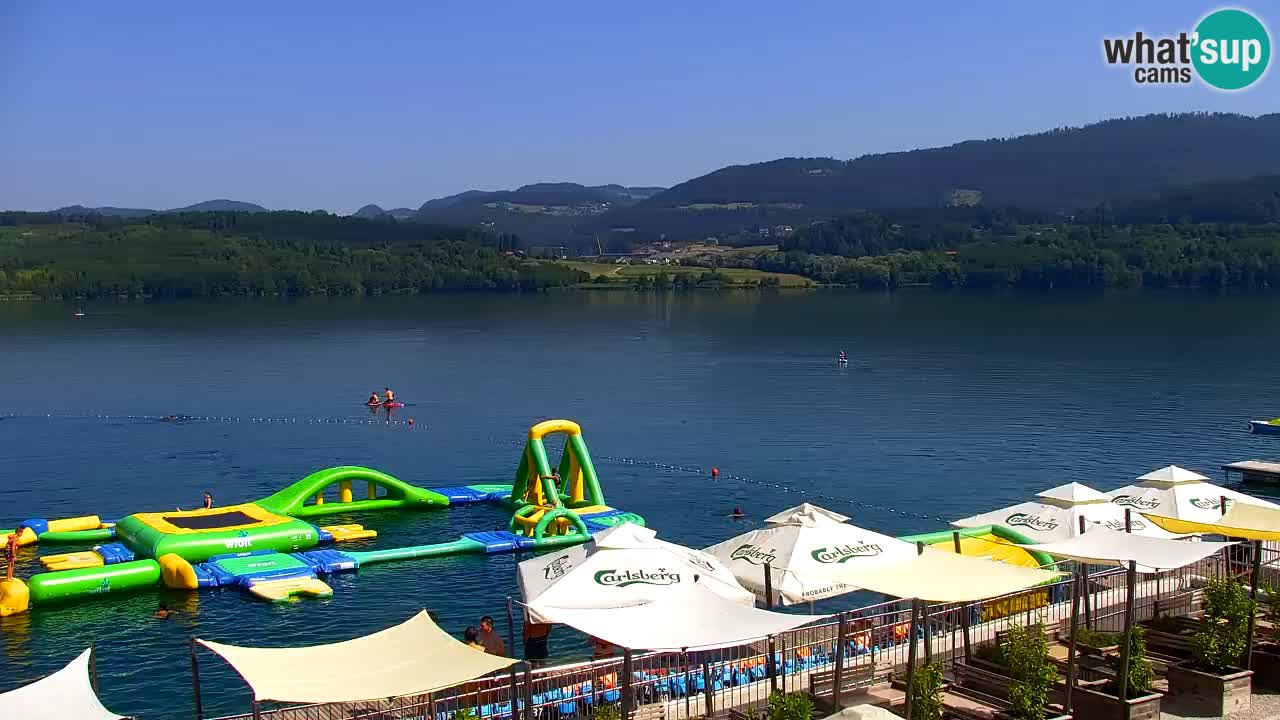 Webcam lac de Velenje – Vue en direct depuis Velenje Beach
