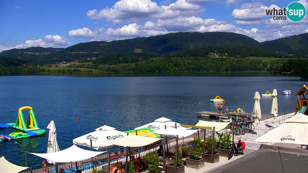 Webcam lago Velenje – Vista en directo desde Velenje Beach