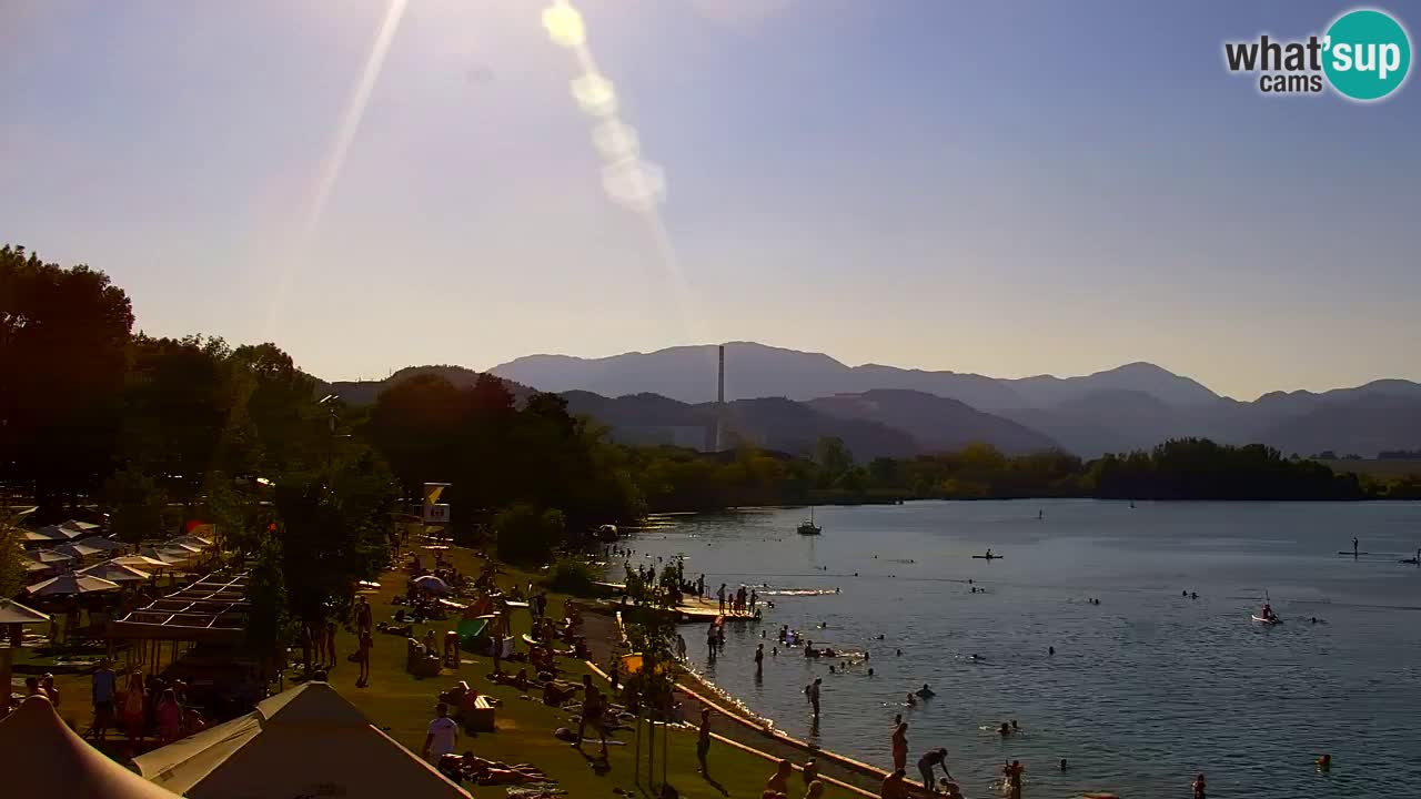 Webcam Lago di Velenje – Spiaggia di Velenje in diretta