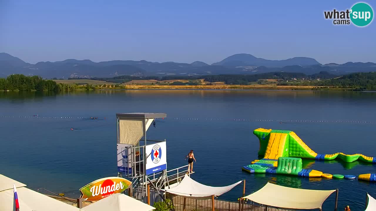 Velenje Lake Webcam – Live from Velenje Beach