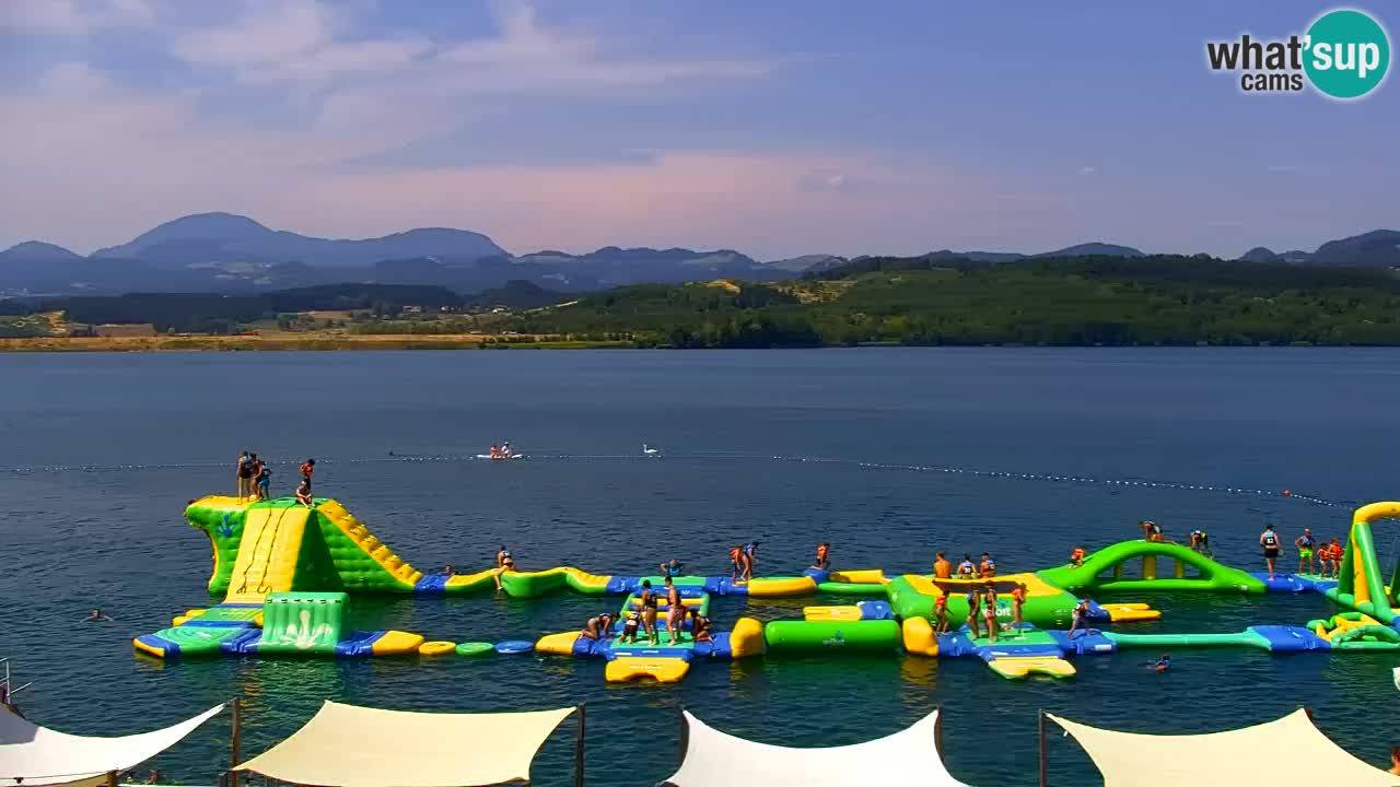 Webcam Lago di Velenje – Spiaggia di Velenje in diretta