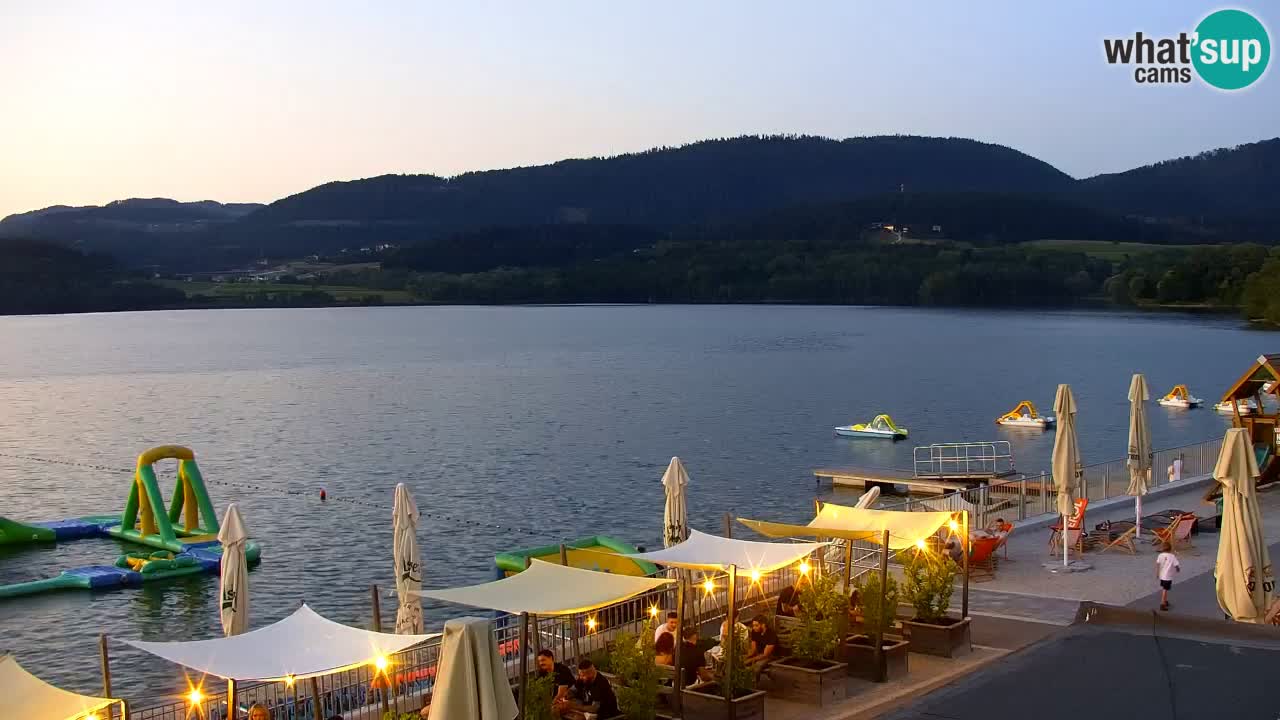 Webcam lago Velenje – Vista en directo desde Velenje Beach