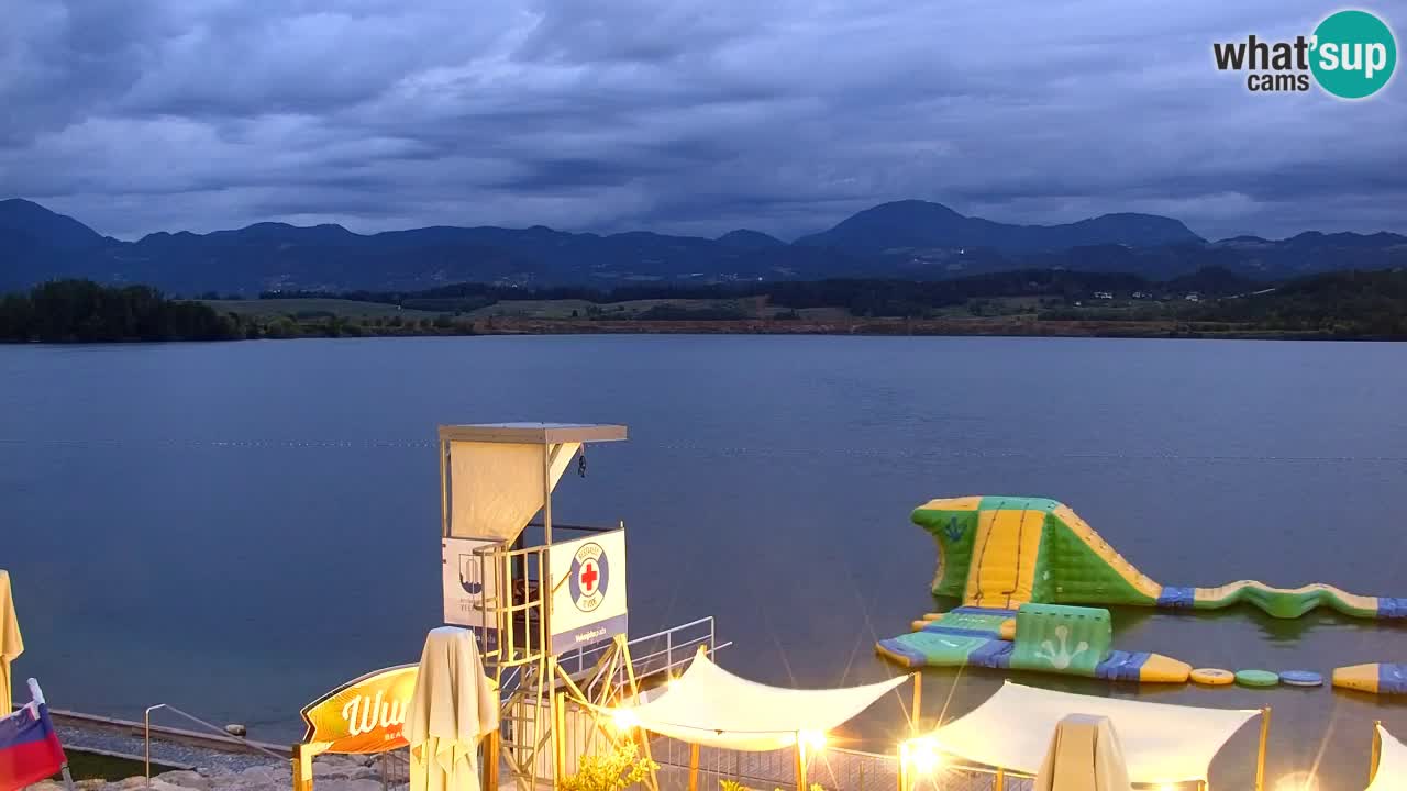 Webcam Lago di Velenje – Spiaggia di Velenje in diretta