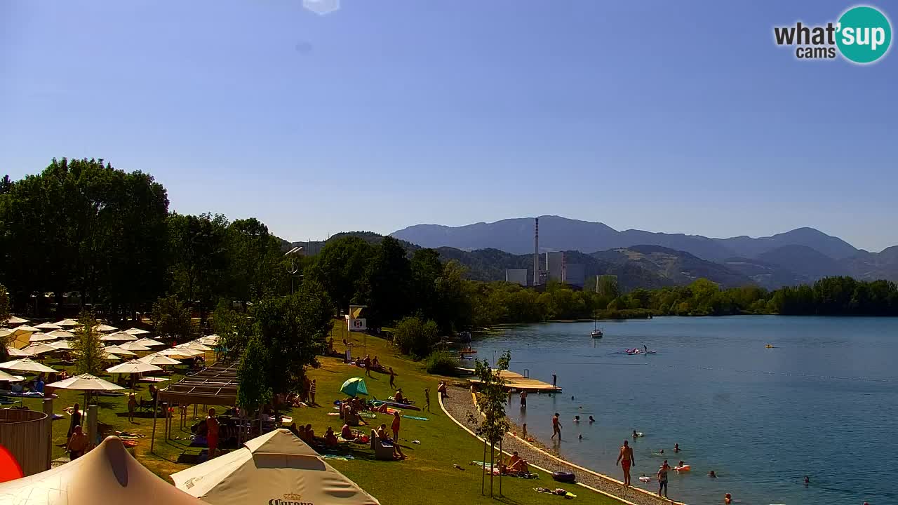 Velenje Lake Webcam – Live from Velenje Beach