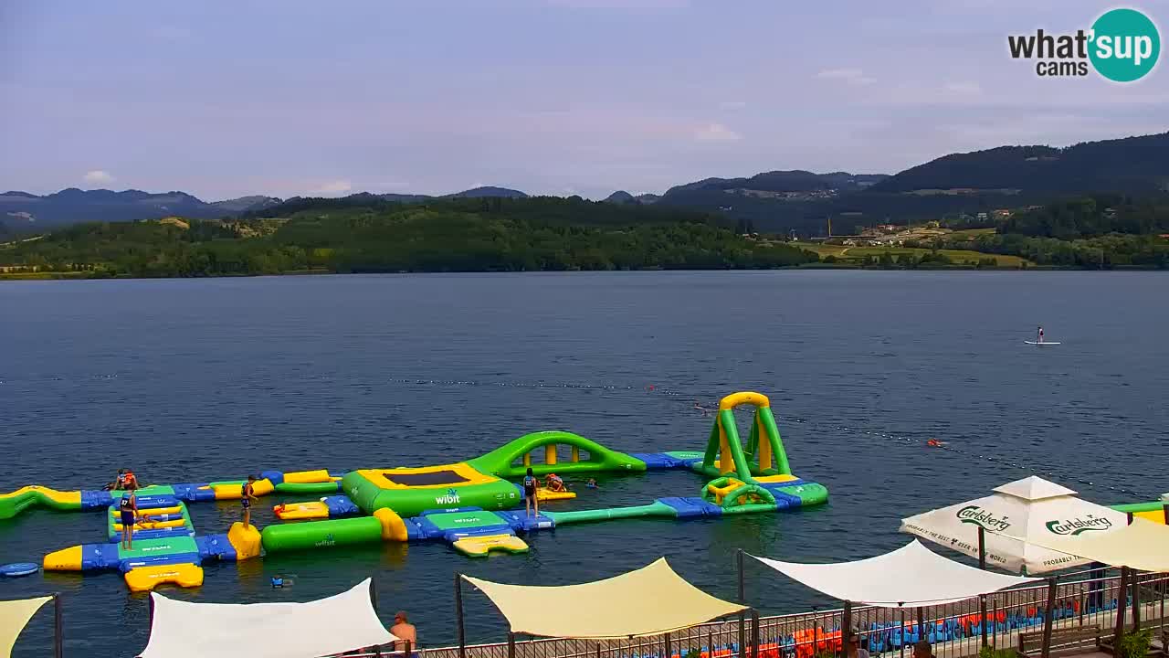 Web kamera Velenjsko jezero – Plaža Velenje uživo
