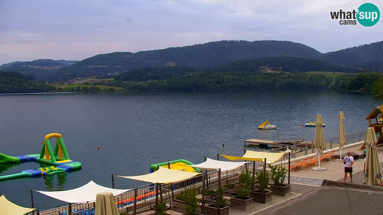 Web kamera Velenjsko jezero – Plaža Velenje uživo