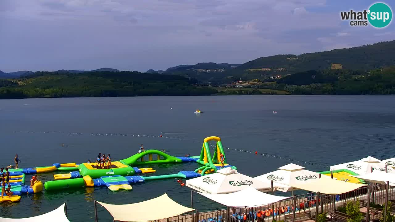 Webcam Lago di Velenje – Spiaggia di Velenje in diretta