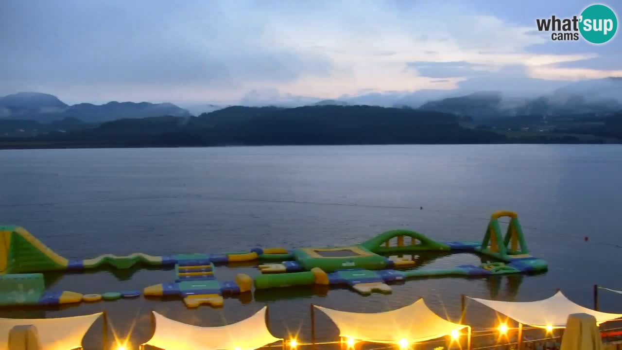 Webcam lago Velenje – Vista en directo desde Velenje Beach