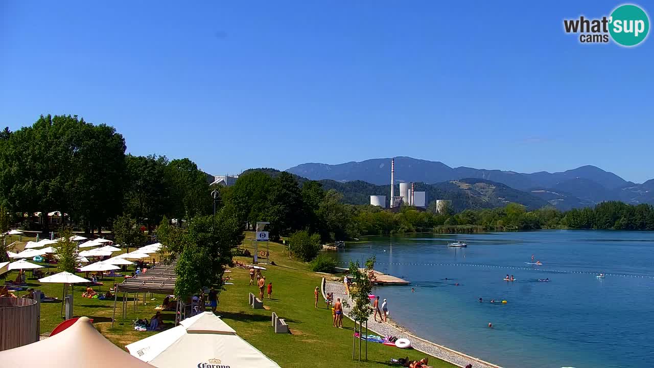 Velenje Lake Webcam – Live from Velenje Beach