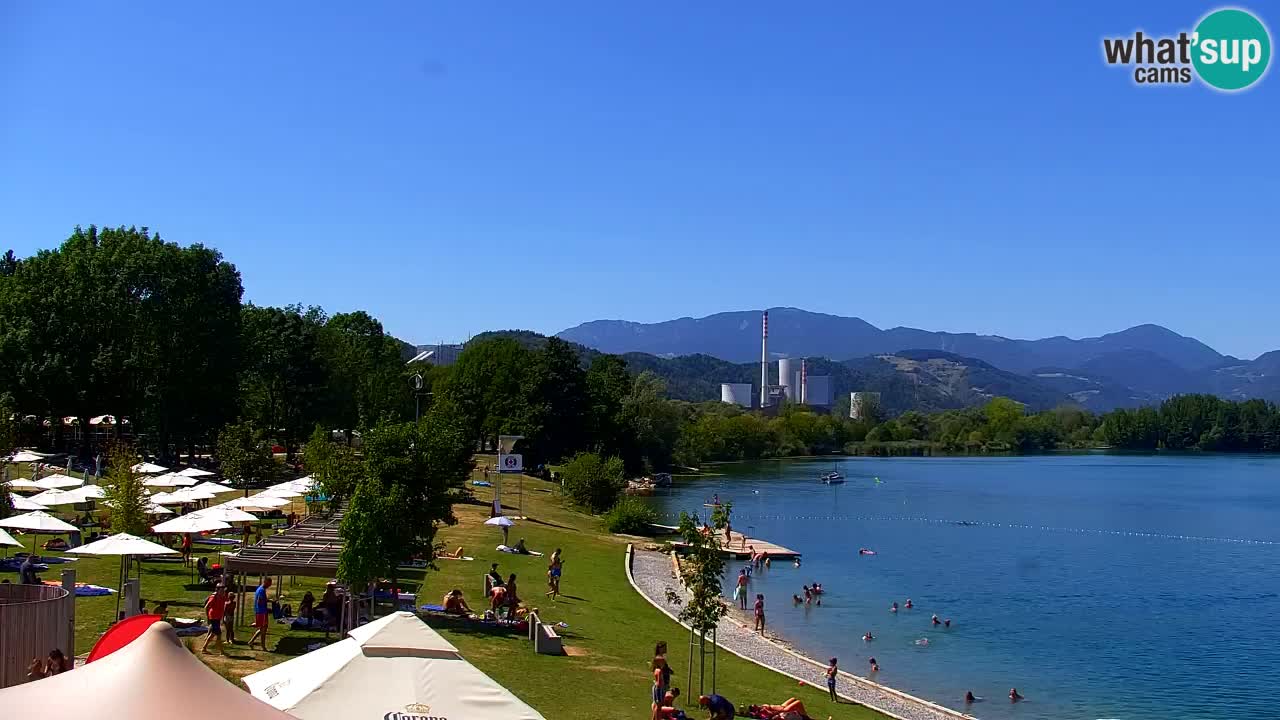 Webcam Lago di Velenje – Spiaggia di Velenje in diretta