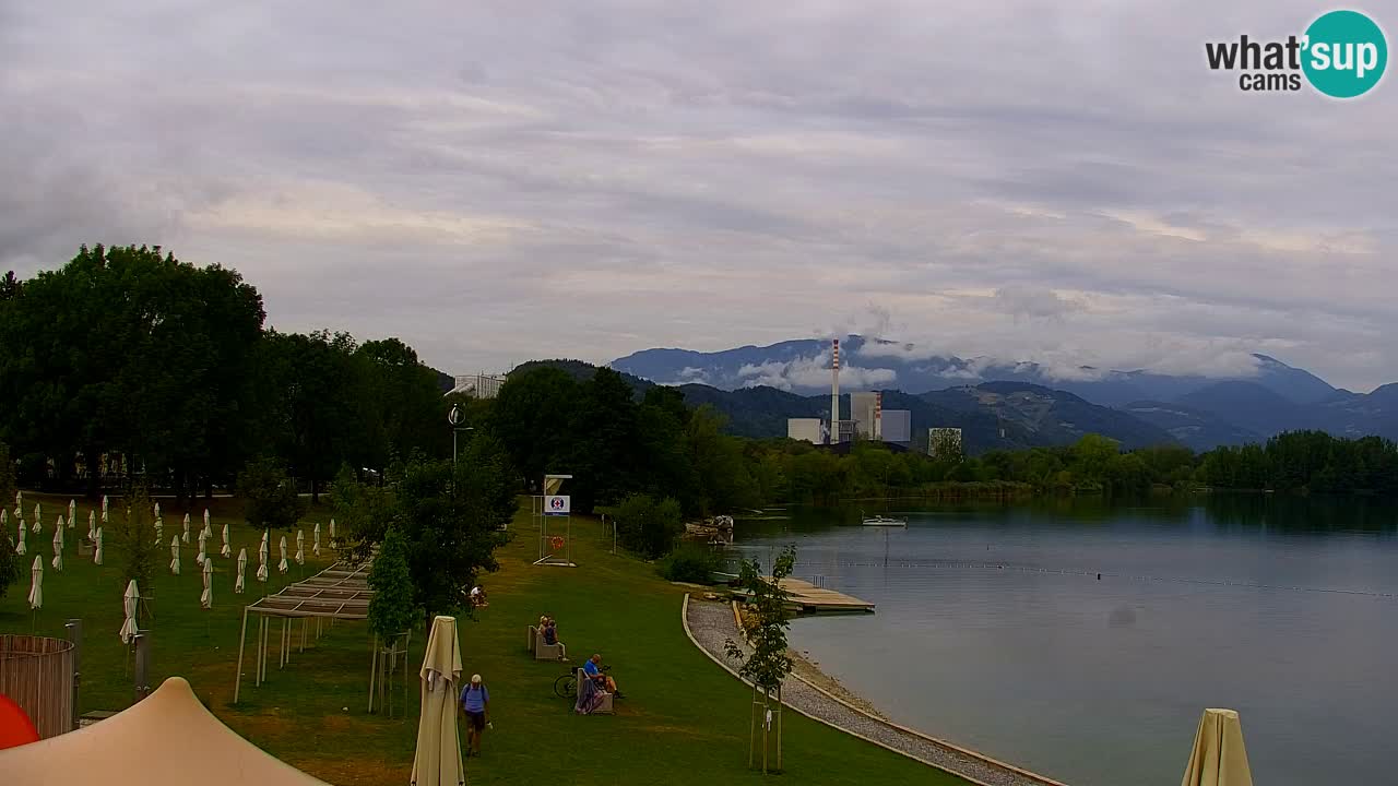 Webcam Lago di Velenje – Spiaggia di Velenje in diretta