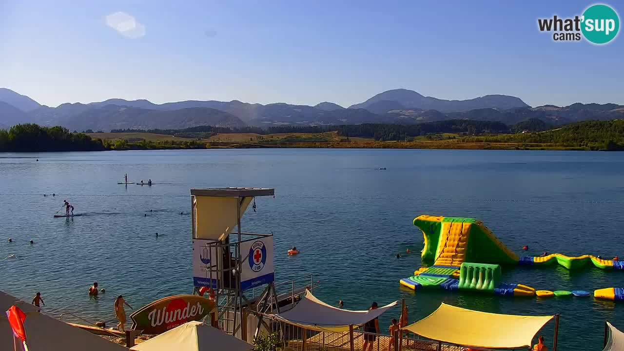 Velenje Lake Webcam – Live from Velenje Beach
