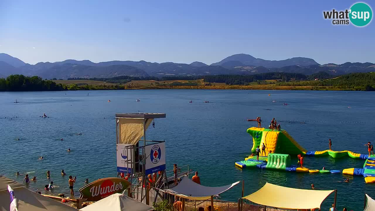Velenje Lake Webcam – Live from Velenje Beach