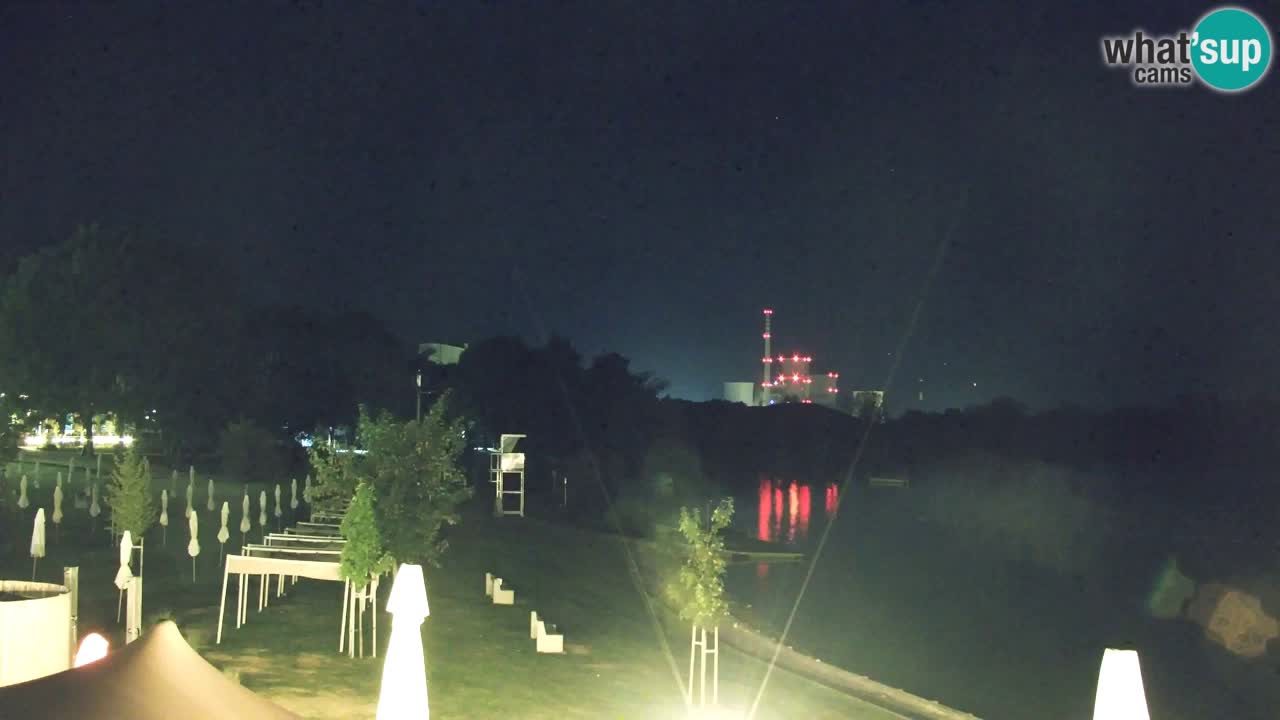 Webcam lac de Velenje – Vue en direct depuis Velenje Beach