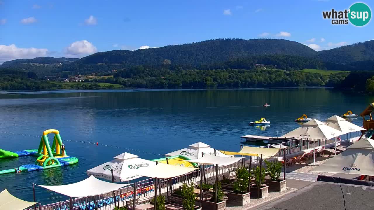 Webcam Lago di Velenje – Spiaggia di Velenje in diretta
