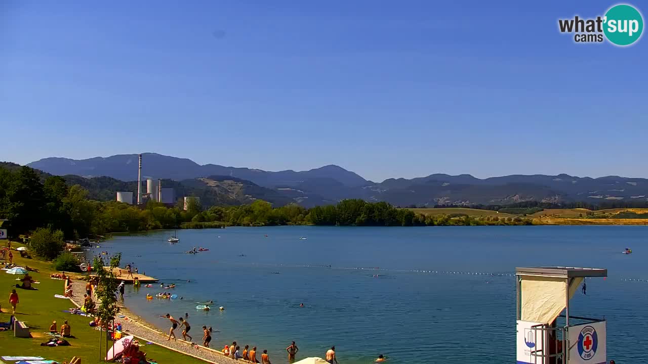 Velenje Lake Webcam – Live from Velenje Beach