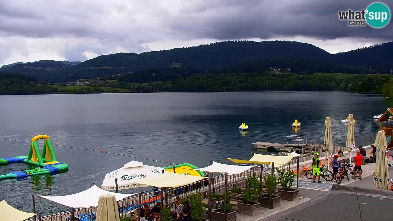 Webcam lac de Velenje – Vue en direct depuis Velenje Beach