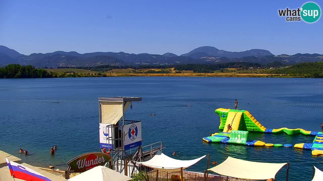 Velenje Lake Webcam – Live from Velenje Beach
