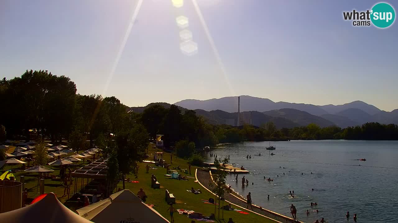 Webcam Lago di Velenje – Spiaggia di Velenje in diretta