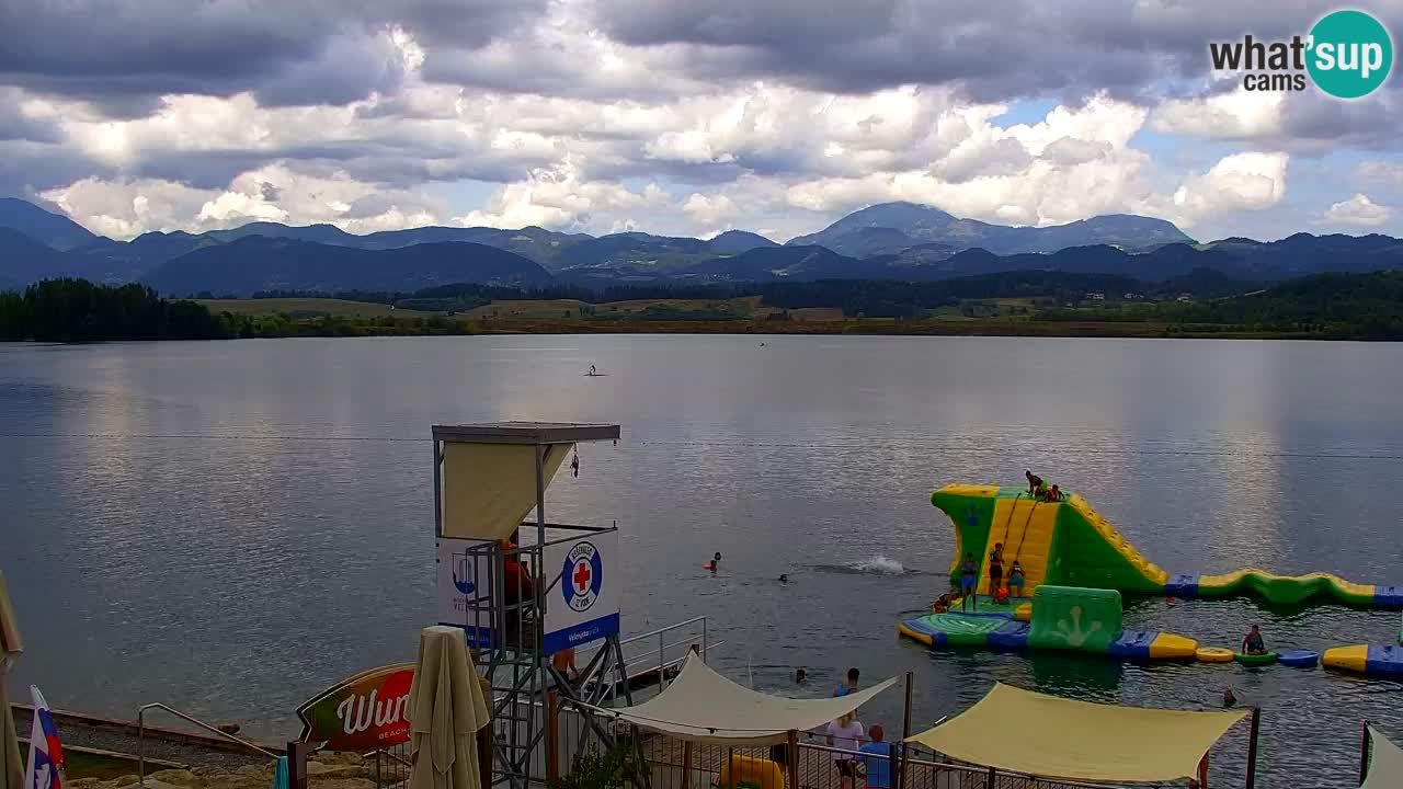 Webcam Lago di Velenje – Spiaggia di Velenje in diretta