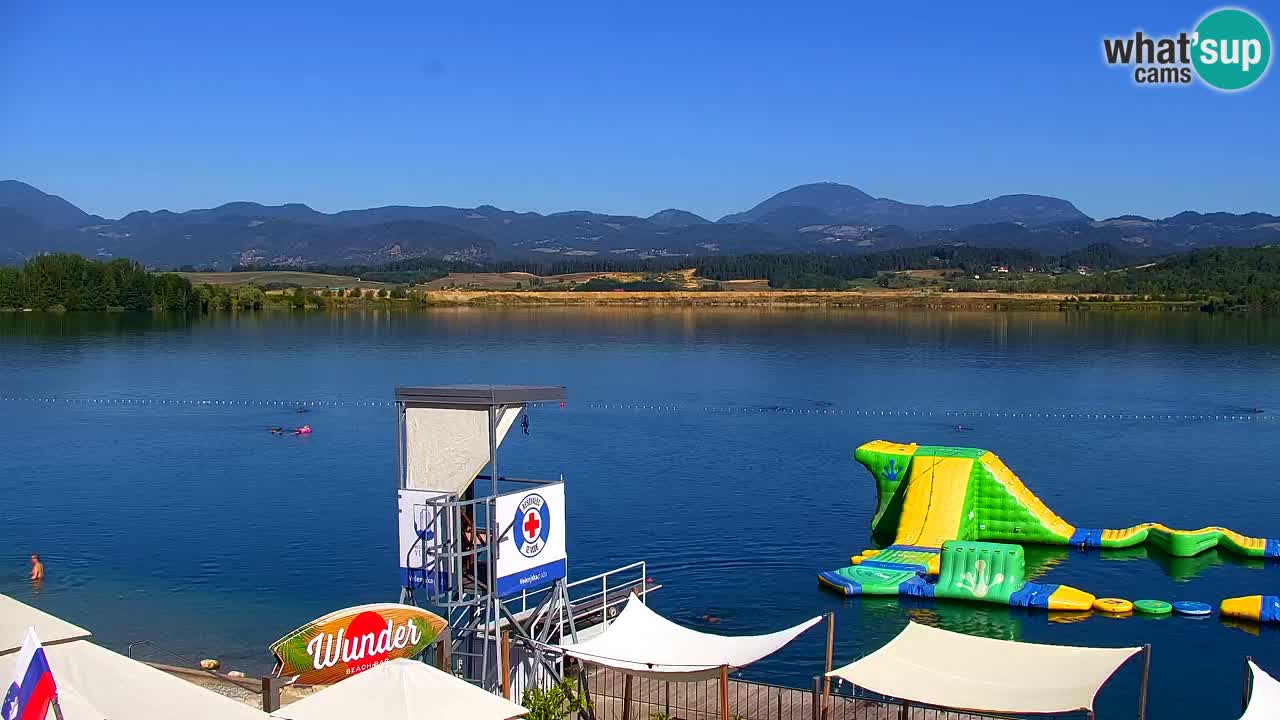 Velenje Lake Webcam – Live from Velenje Beach