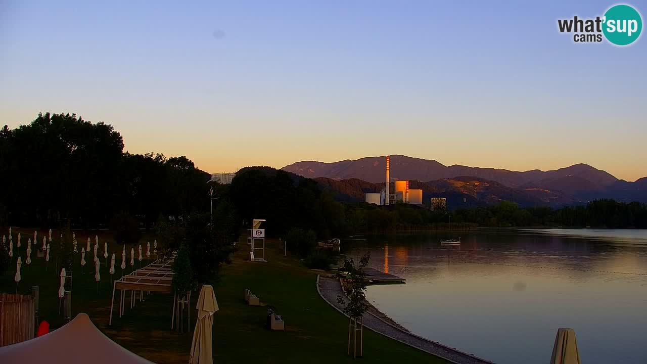 Webcam Lago di Velenje – Spiaggia di Velenje in diretta