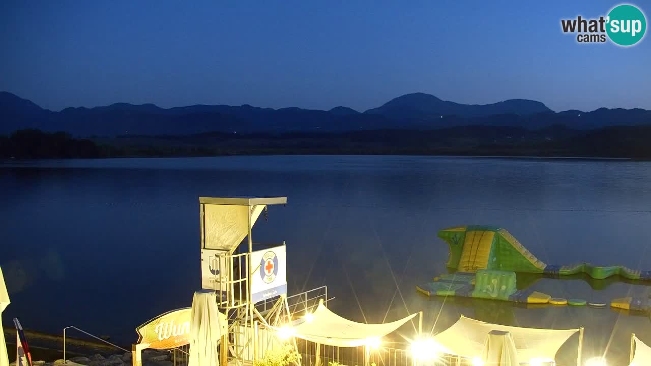Webcam Lago di Velenje – Spiaggia di Velenje in diretta