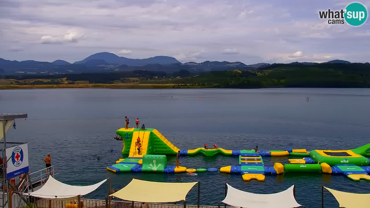 Webcam Lago di Velenje – Spiaggia di Velenje in diretta