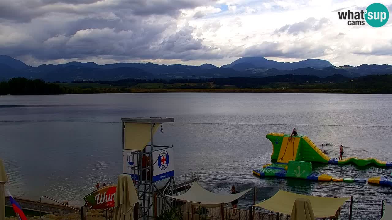 Webcam Lago di Velenje – Spiaggia di Velenje in diretta