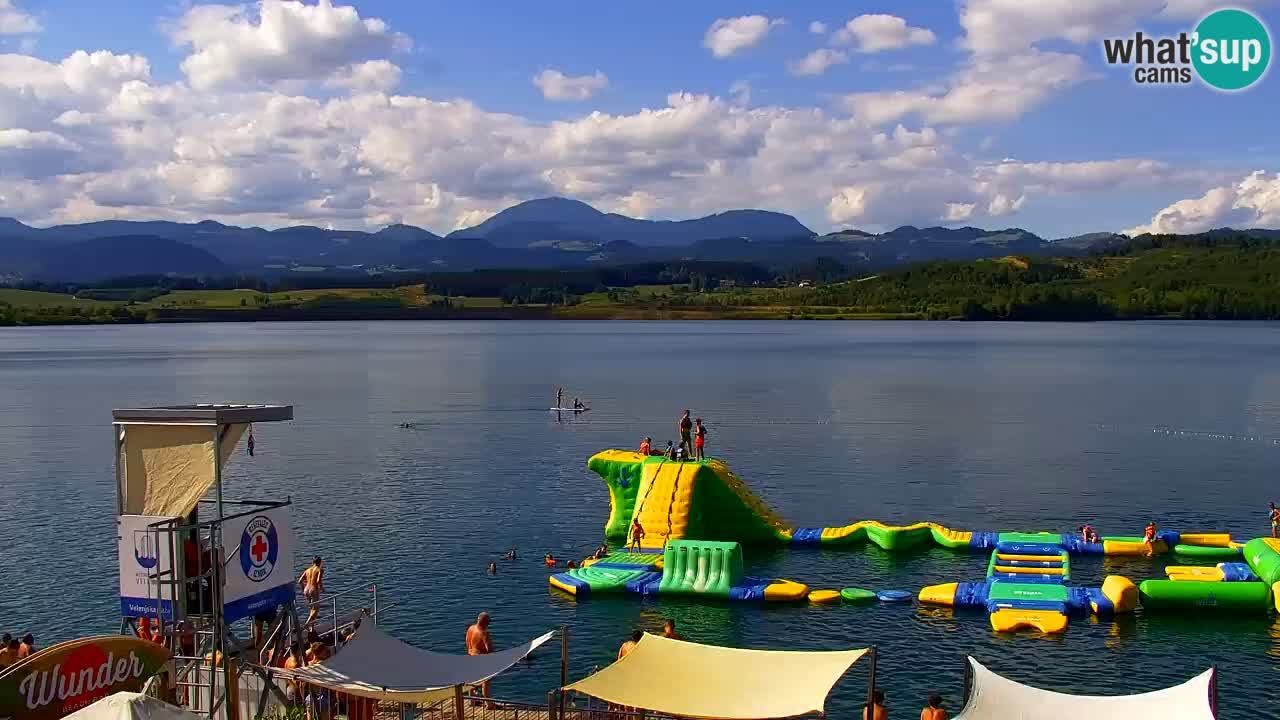 Webcam Lago di Velenje – Spiaggia di Velenje in diretta
