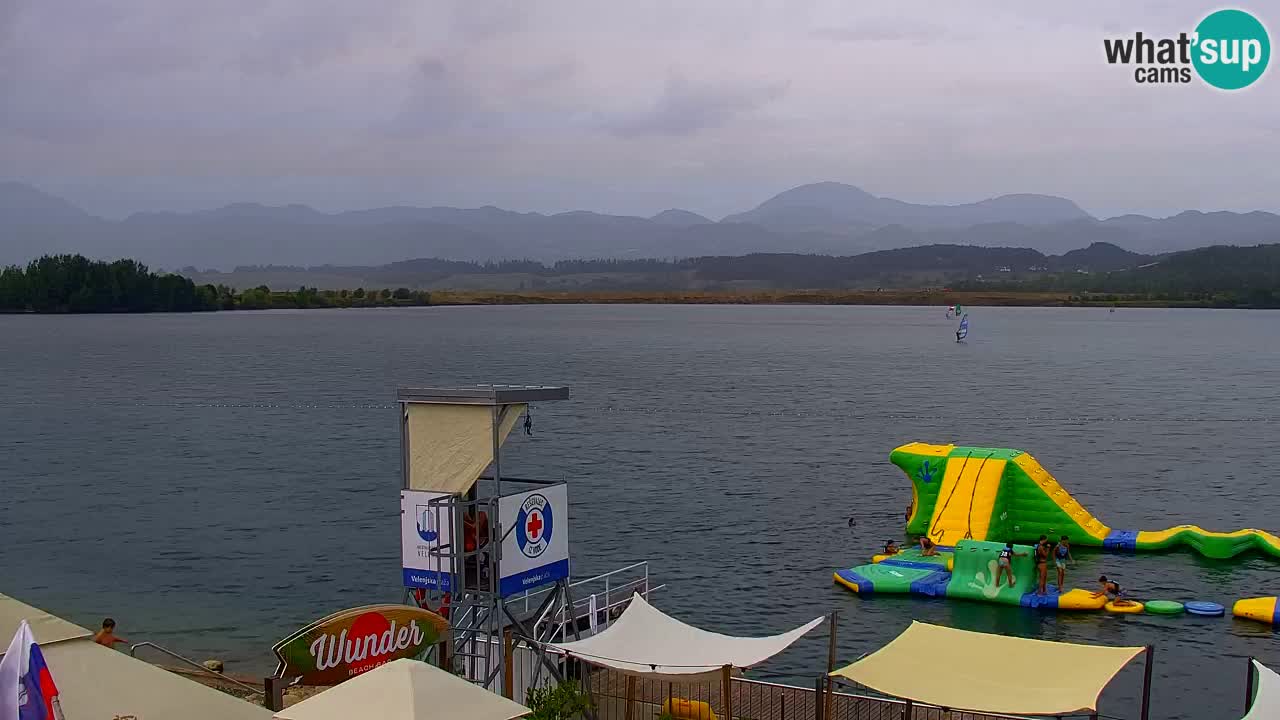 Web kamera Velenjsko jezero – Plaža Velenje uživo