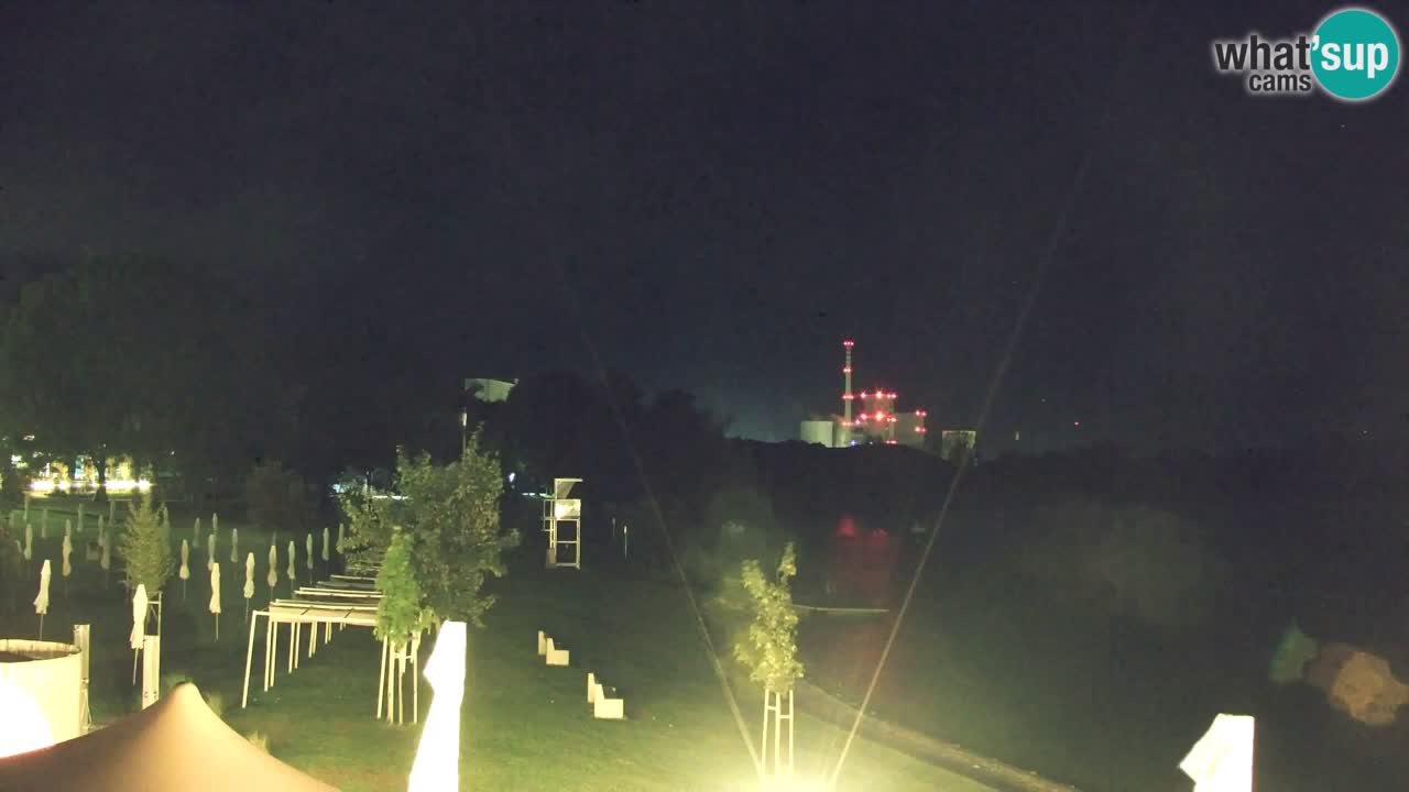 Webcam lago Velenje – Vista en directo desde Velenje Beach