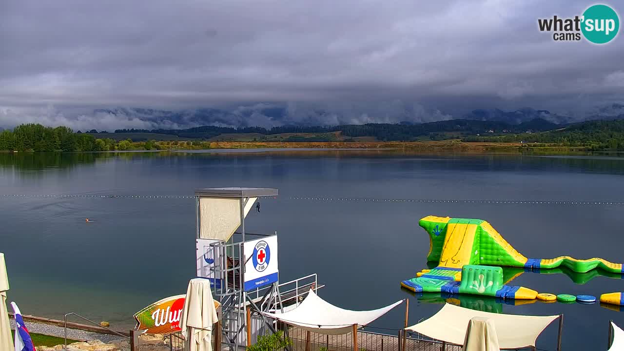 Webcam Lago di Velenje – Spiaggia di Velenje in diretta