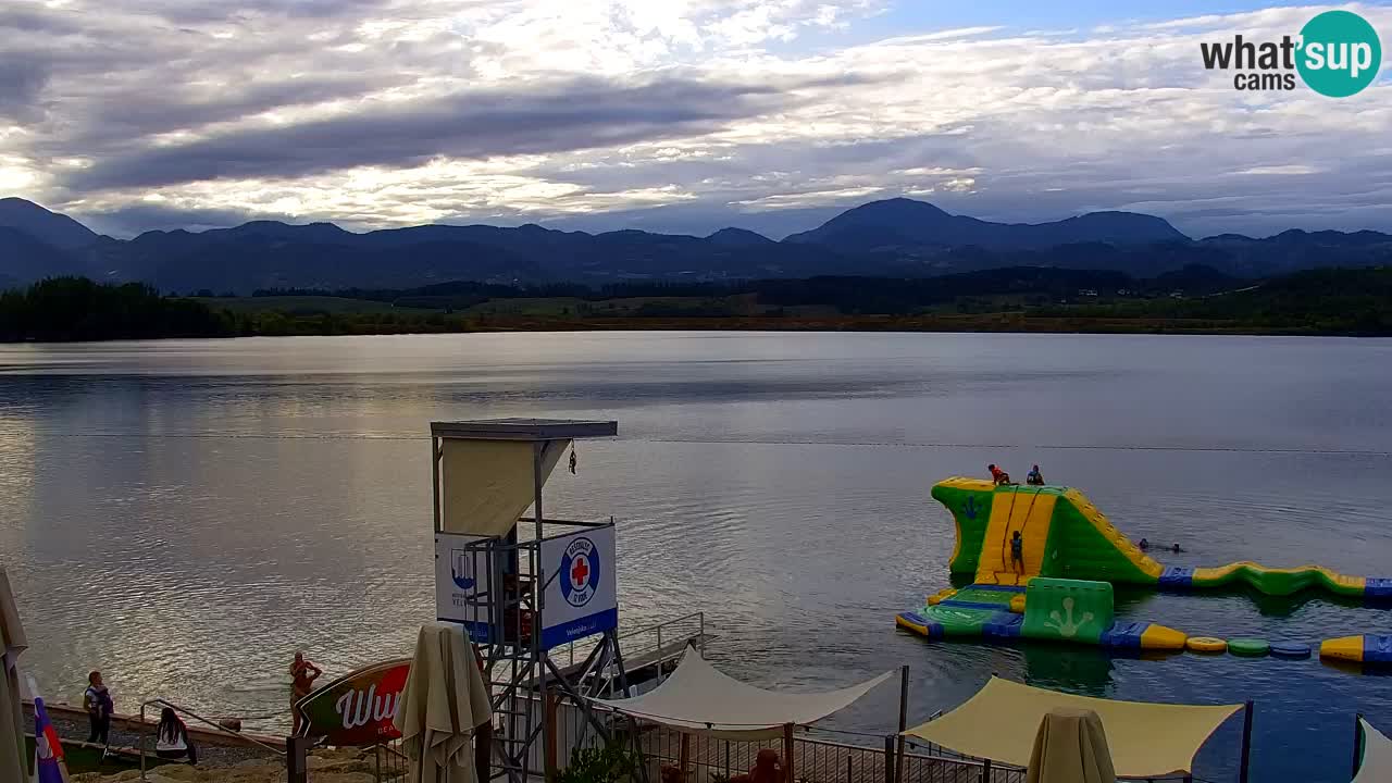 Webcam Lago di Velenje – Spiaggia di Velenje in diretta