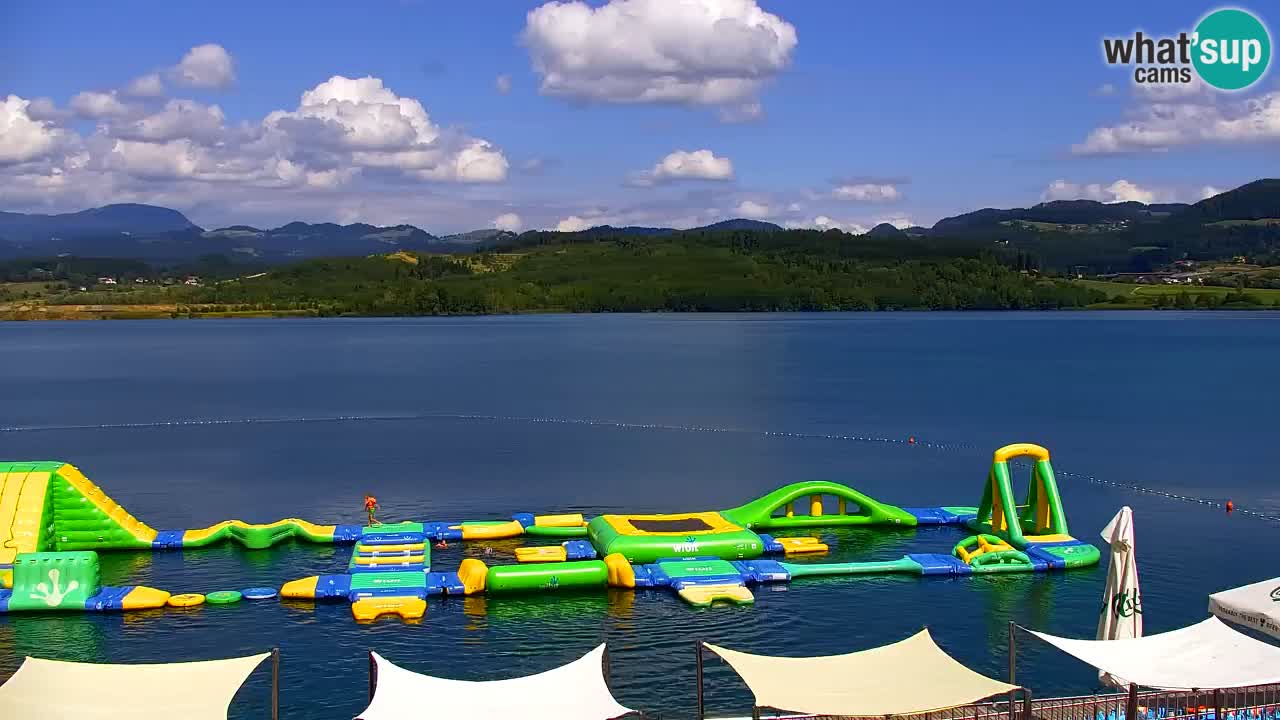 Webcam Lago di Velenje – Spiaggia di Velenje in diretta