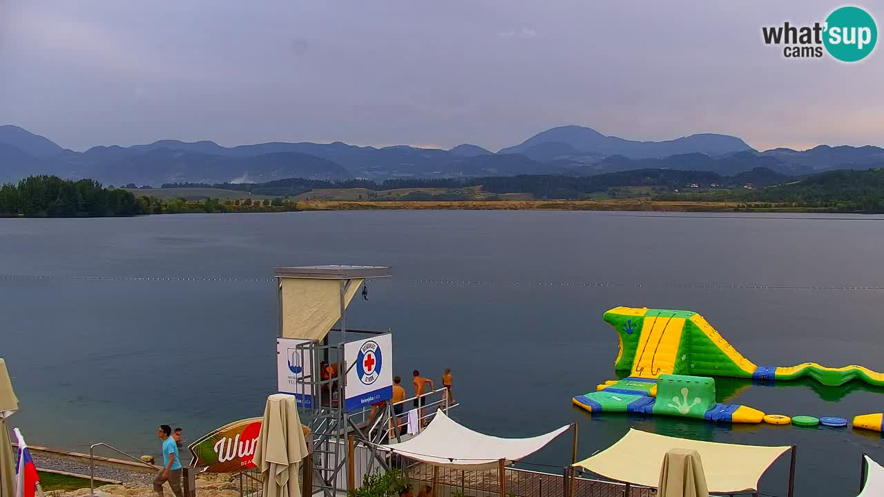 Velenje Lake Webcam – Live from Velenje Beach