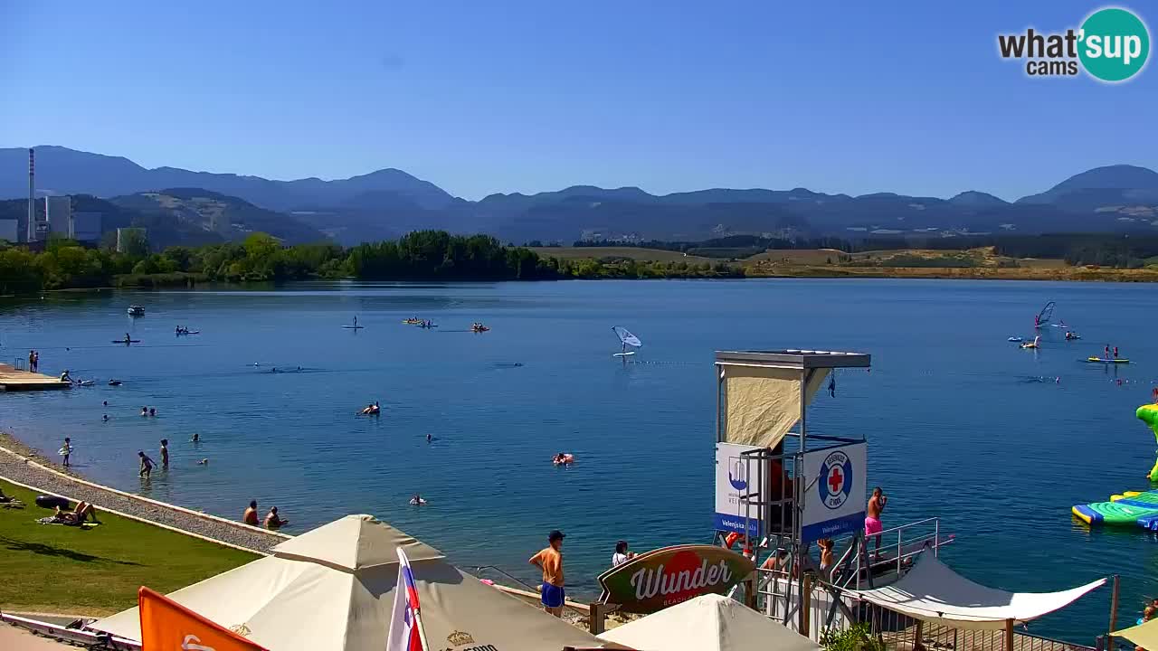 Velenje Lake Webcam – Live from Velenje Beach