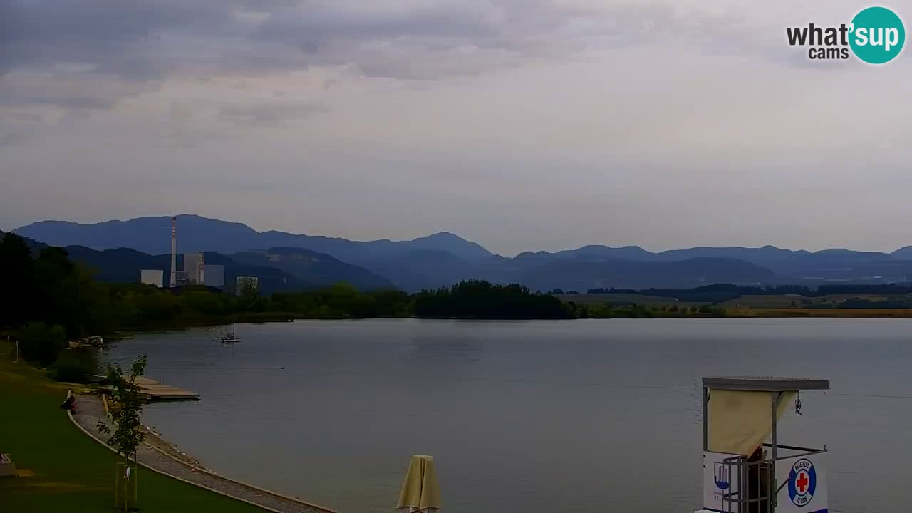 Webcam Lago di Velenje – Spiaggia di Velenje in diretta