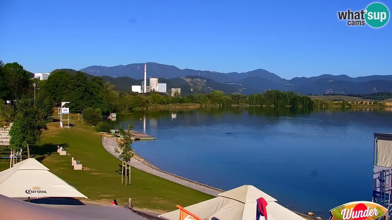 Webcam lac de Velenje – Vue en direct depuis Velenje Beach