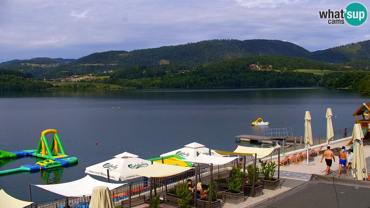 Webcam Lago di Velenje – Spiaggia di Velenje in diretta